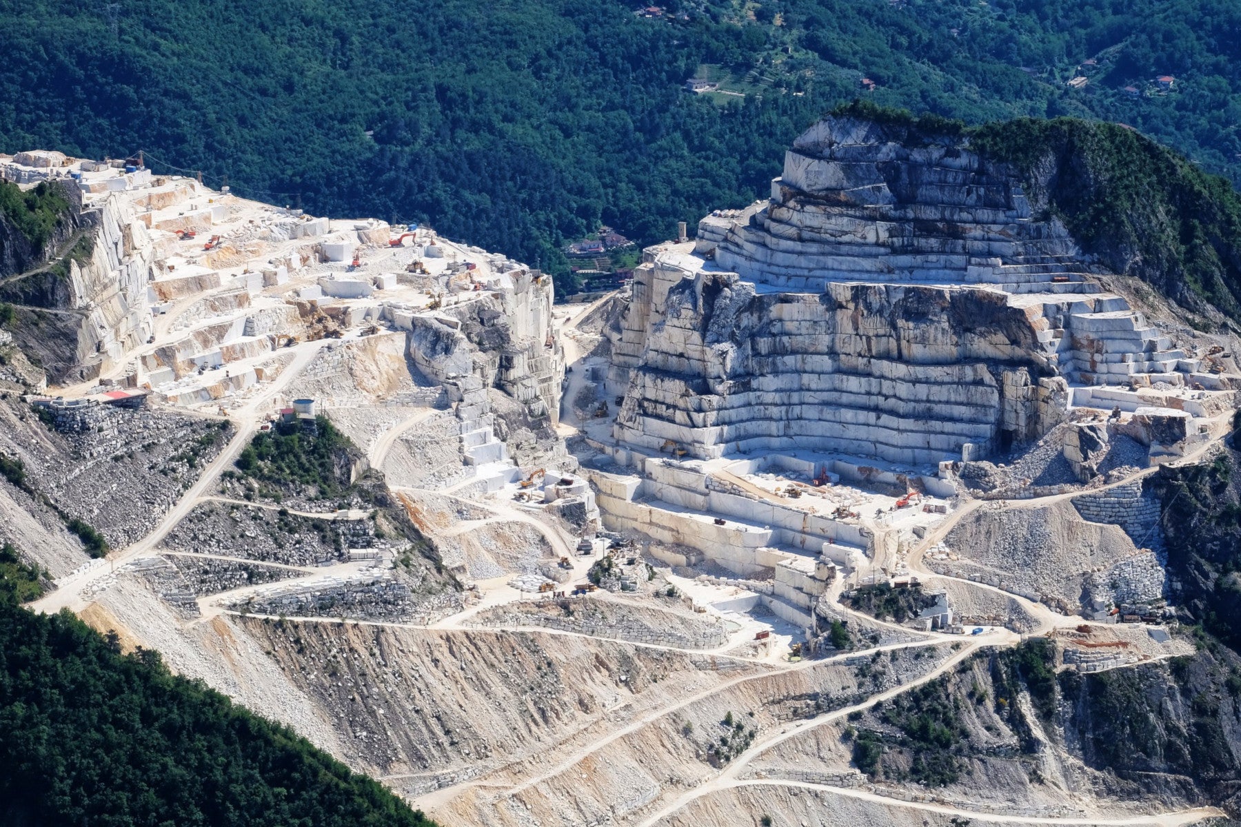 Carrara quarry